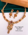 20 BH Designer Brass High Gold Plated Hasadi Set Wholesalers In Delhi
